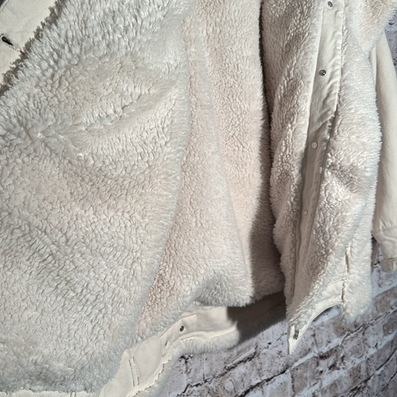 Free People Holly Cozy Denim Jacket - Picture 7 of 9